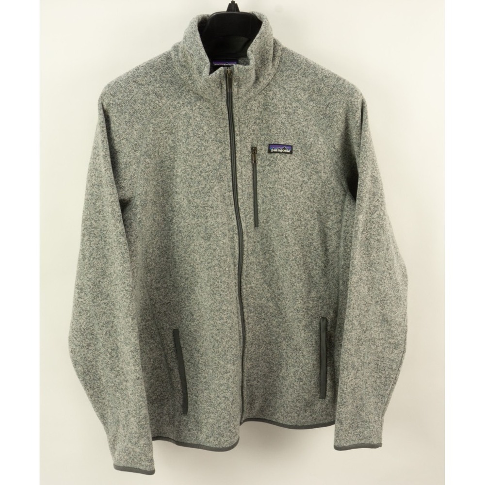Patagonia Performance Better Sweater Full Zip Fleece Jacket Men's XL Gray